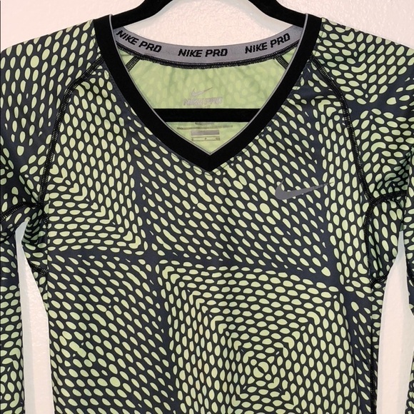 Nike Pro Dri-fit Fitted Long Sleeve Top - Picture 3 of 6